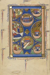 Szenen aus dem Leben Noahs, ca. 1250-60